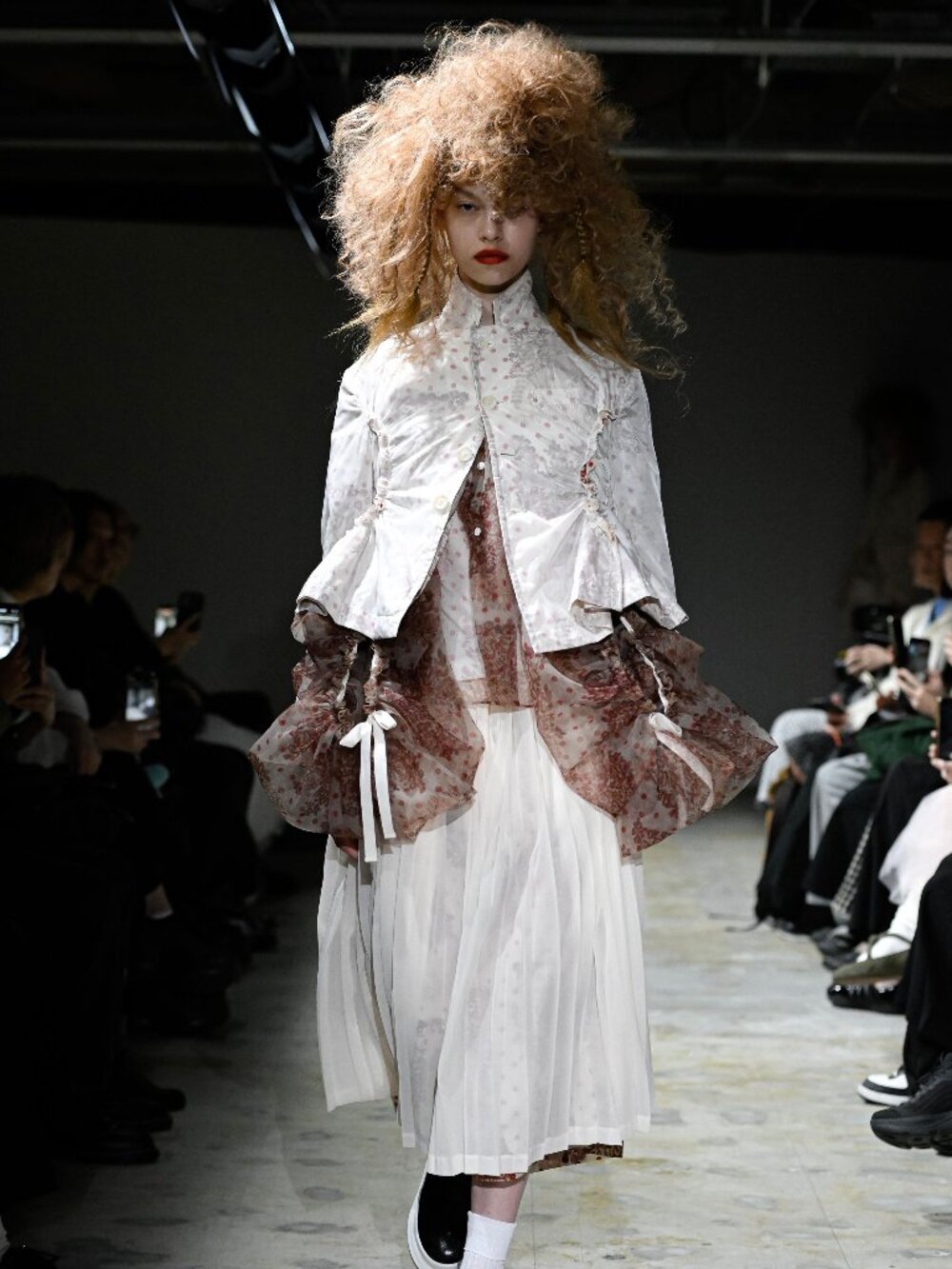 Tao 2026SS Runway Fumi Imamura Floral Reversible Blazer Jacket